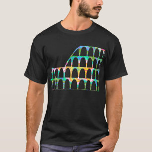 Camiseta Coliseo - Textura de Color