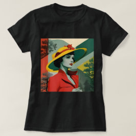 Camiseta Collage artístico vintage T-Shirt