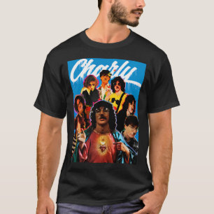 Camiseta Collage azul de Charly Garcia