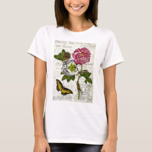 Camiseta Collage bonito del vintage