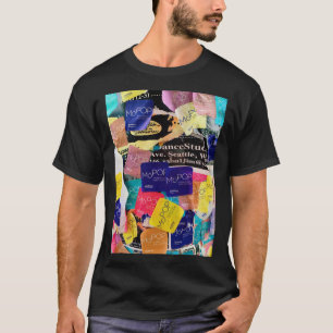 Camiseta Collage Classic T-Shirt del Museo MoPop de Seattle