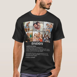 Camiseta Collage de 6 fotos con definición personalizada de