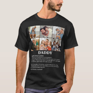 Camiseta Collage de 6 fotos con definición personalizada de