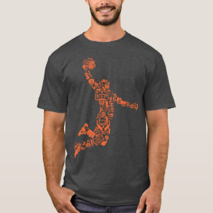 Camiseta Collage de baloncesto
