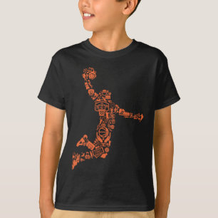 Camiseta Collage de baloncesto