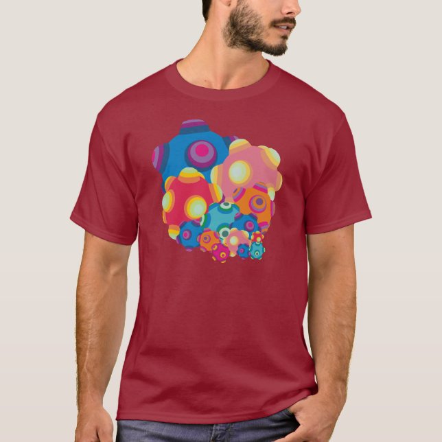 Camiseta Collage de ClumpBubble (Anverso)