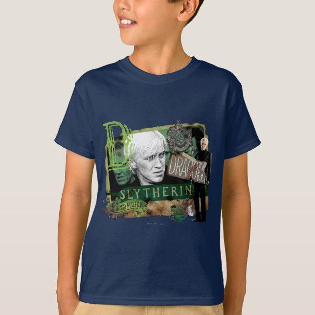 Camiseta Collage de Draco Malfoy 1 (Anverso)