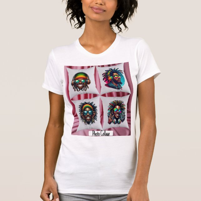 Camiseta Collage de fotos (Anverso)