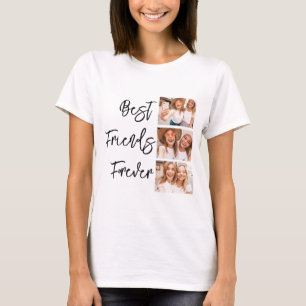 Camiseta Collage de fotos Best Friends Forever
