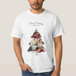 Camiseta Collage de fotos creativo y moderno de árbol de Na