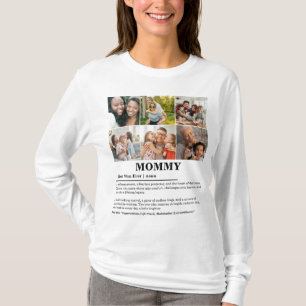 Camiseta Collage de fotos de mami definición 6 personalizad