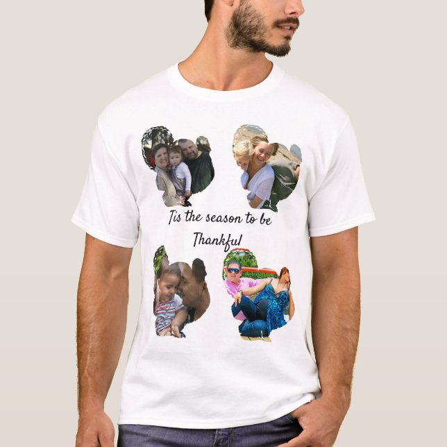 Camiseta collage de fotos de turquía en personalizado de ac (Anverso)