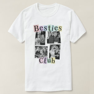 Camiseta Collage de Fotos del Club de Amigas Cuatro