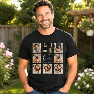 Camiseta Collage de fotos del padre papá Bulldog Francés ne