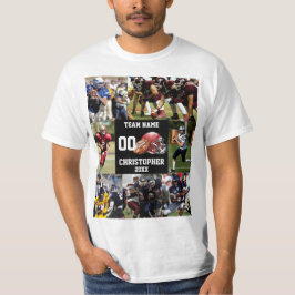 Camiseta Collage de fotos deportivo personalizado