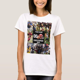 Camiseta Collage de fotos deportivo personalizado