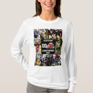 Camiseta Collage de fotos deportivo personalizado