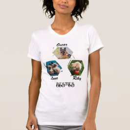 Camiseta Collage de fotos Mascota personalizado