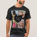 Camiseta Collage de fotos Papi Mejor Texto Personalizado Pa<br><div class="desc">Collage de fotos Papi Mejor Texto Personalizado Papá</div>