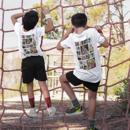 Camiseta Collage de fotos personalizada para niños
