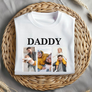 Camiseta Collage de Fotos Personalizadas Papá – Regalo Pers