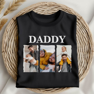 Camiseta Collage de Fotos Personalizadas Papá – Regalo Pers