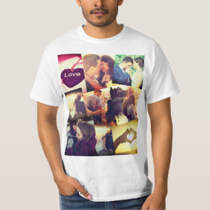 Camiseta Collage de fotos personalizado