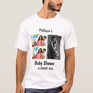 CAMISETA COLLAGE DE FOTOS PERSONALIZADO BABY SHOWER 3