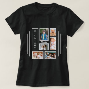 Camiseta Collage de fotos personalizado Diseño de Mujeres