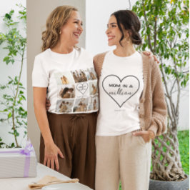 Camiseta Collage de fotos personalizado | "Mamá en