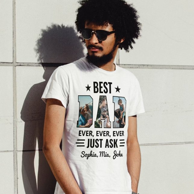 Camiseta Collage de fotos y nombres de los mejores Personal (Subido por el creador)