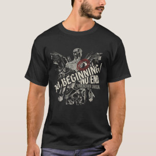 Camiseta Collage de Fragmento Industrial de Origen Desconoc