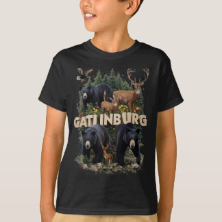 Camiseta Collage de Gatlinburg Wildlife