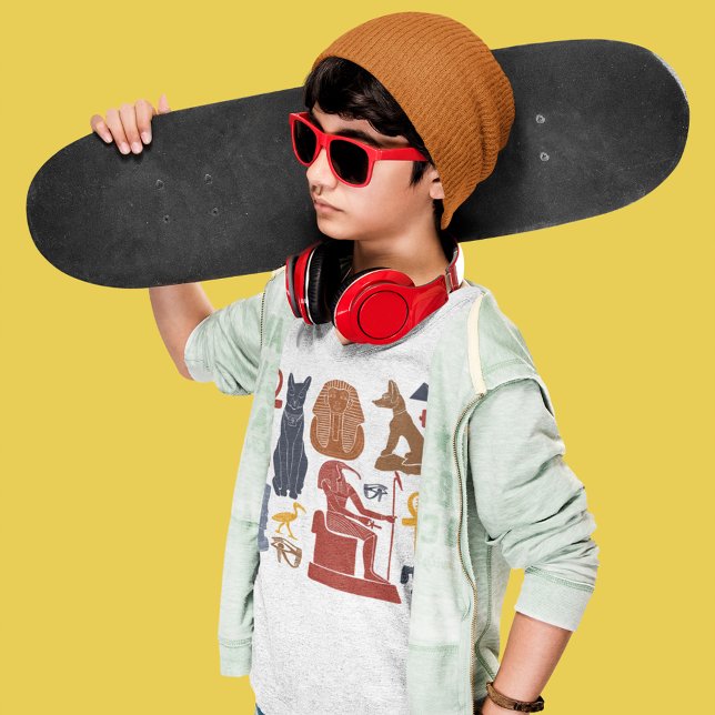 Camiseta Collage de gráficos egipcios del Antiguo Egipto (Subido por el creador)