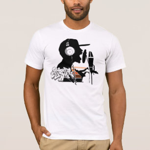 Camiseta Collage de Hiphop