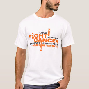 Camiseta Collage de la lucha de la leucemia