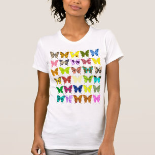 Camiseta Collage de la mariposa