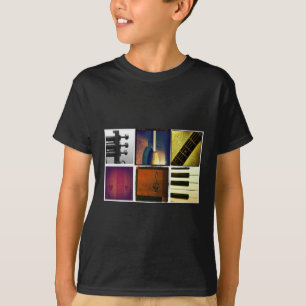 Camiseta Collage de la música