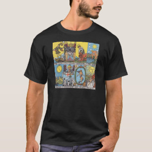 Camiseta Collage de las cartas de tarot