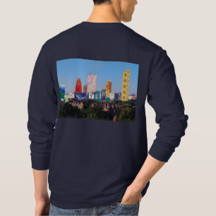 Camiseta Collage de las líneas de la silueta de Londres si