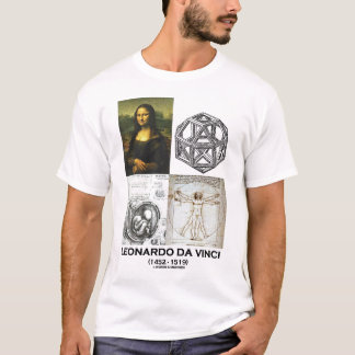 Camiseta Collage de Leonardo da Vinci (colección de