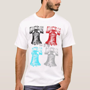Camiseta Collage de Liberty Bell