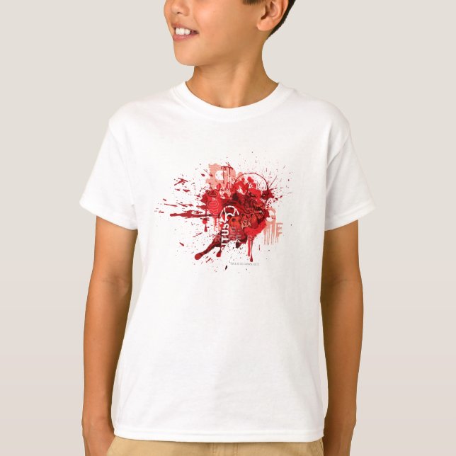 Camiseta Collage de los Cuerpos de Linternas Rojas (Anverso)