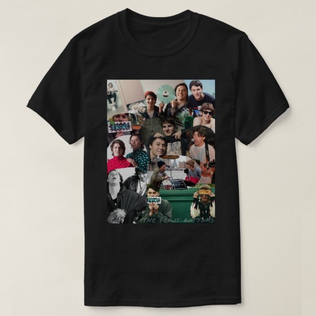 Camiseta Collage de los traseros (Diseño del anverso)