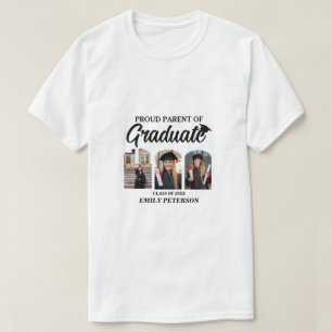 Camiseta Collage de Modern Arch Proud Parent Foto Graduació