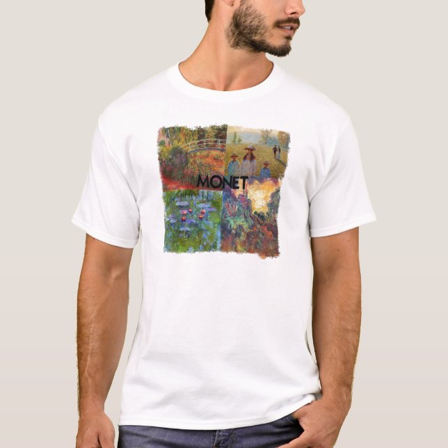 Camiseta Collage de Monet (Anverso)