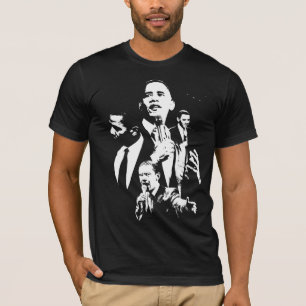Camiseta Collage de Obama por akamundo