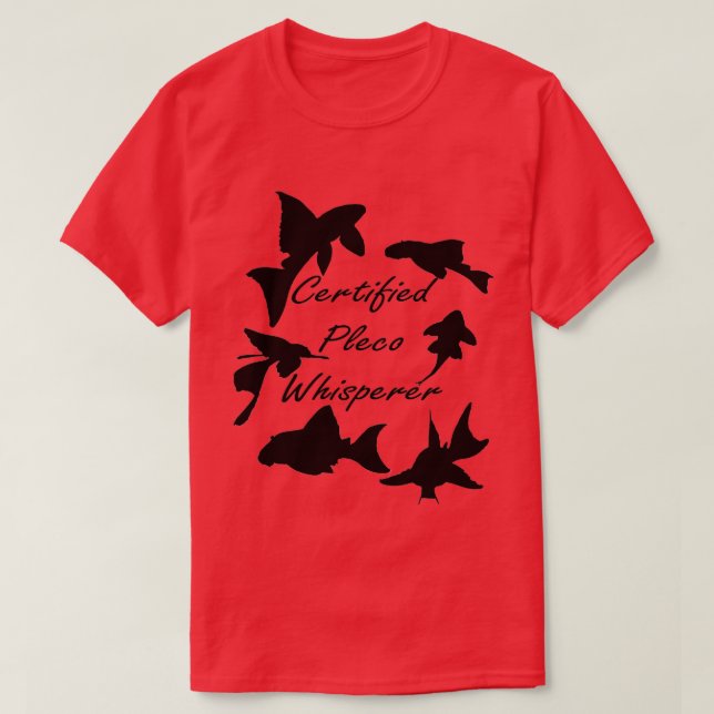 Camiseta Collage de Pleco Whisperer (Diseño del anverso)