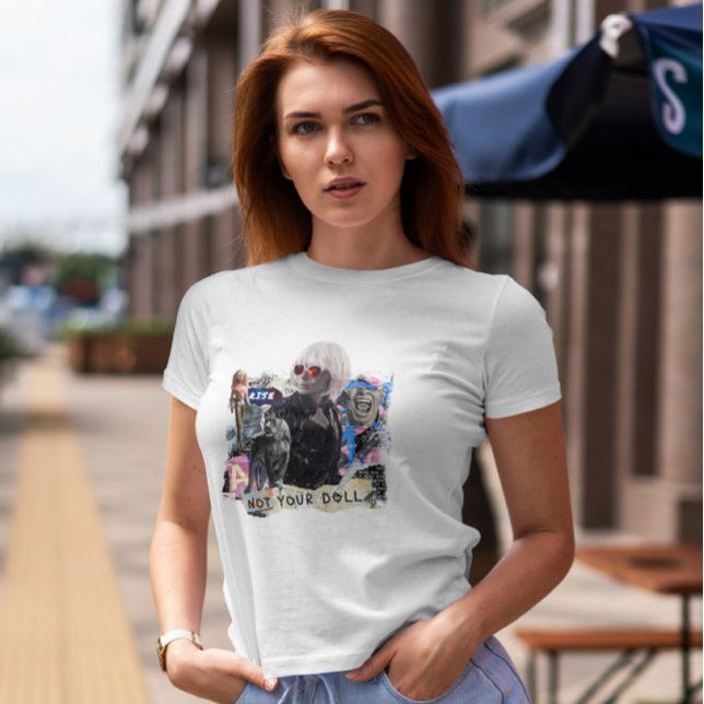 Camiseta Collage de Punk feminista (Subido por el creador)