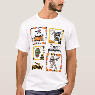 Camiseta Collage de Terror